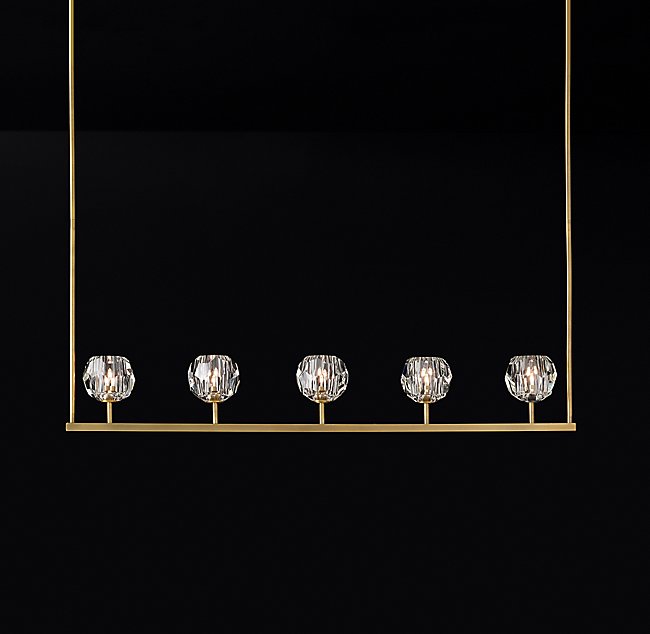 Люстра Restoration Hardware BOULE DE CRISTAL LINEAR