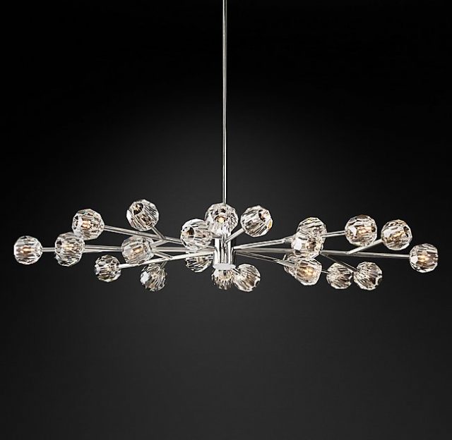 Люстра Restoration Hardware BOULE DE CRISTAL OVAL