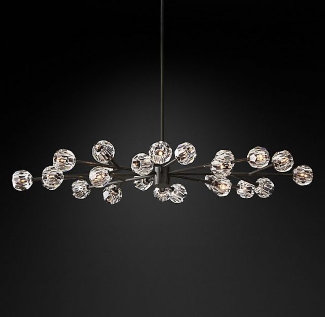 Люстра Restoration Hardware BOULE DE CRISTAL OVAL