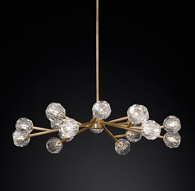 Люстра Restoration Hardware BOULE DE CRISTAL ROUND