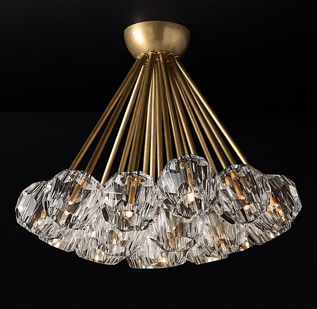 Люстра Restoration Hardware BOULE DE CRISTAL
