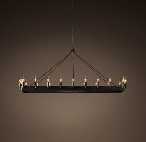 Люстра Restoration Hardware CAMINO VINTAGE CANDELABRA RECT