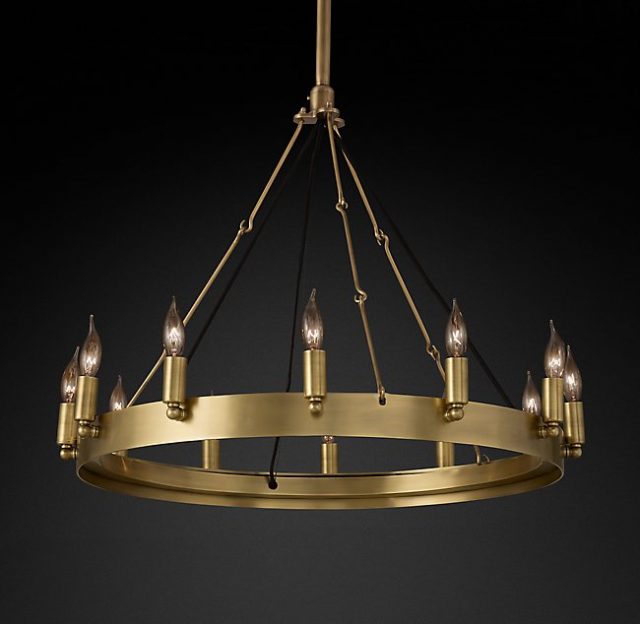 Люстра Restoration Hardware CAMINO VINTAGE CANDELABRA ROUND