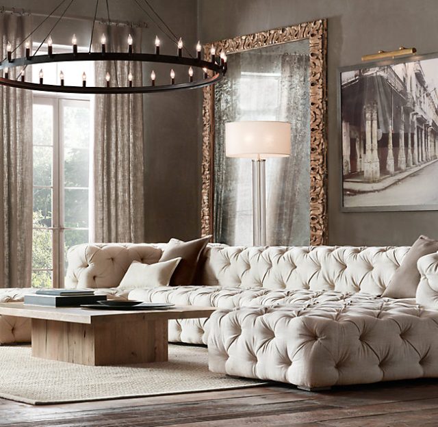Люстра Restoration Hardware CAMINO VINTAGE CANDELABRA ROUND
