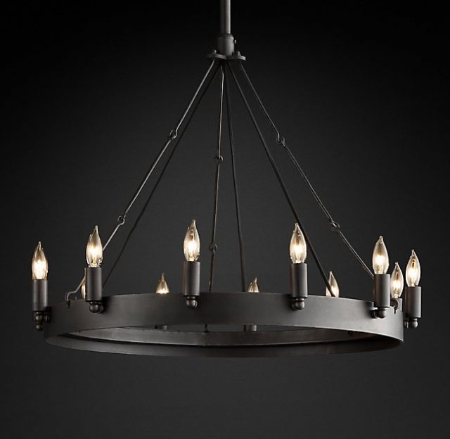 Люстра Restoration Hardware CAMINO VINTAGE CANDELABRA ROUND