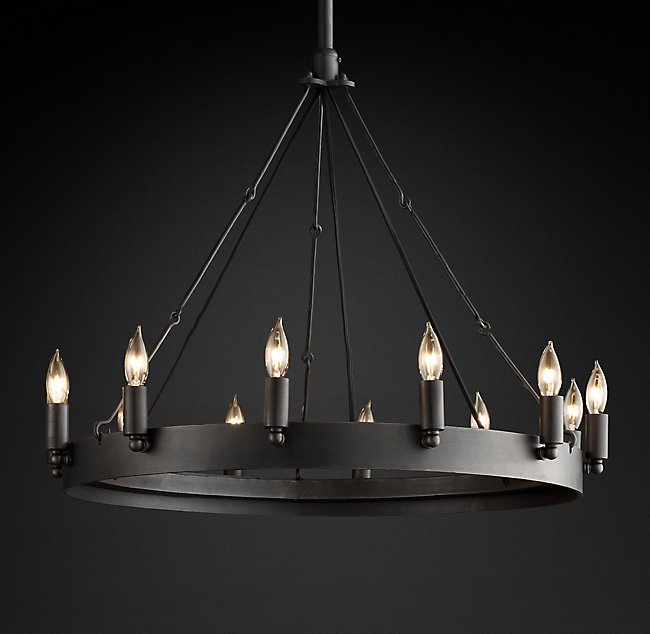 Люстра Restoration Hardware CAMINO VINTAGE CANDELABRA ROUND