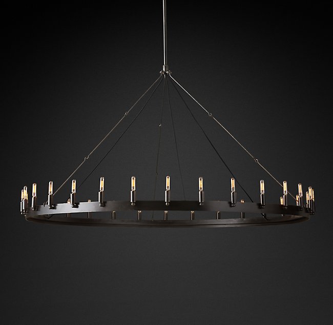 Люстра Restoration Hardware CAMINO VINTAGE FILAMENT ROUND