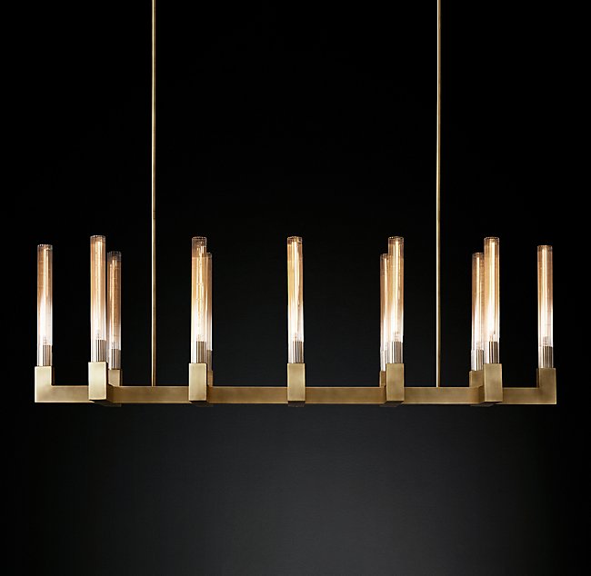 Люстра Restoration Hardware CANNELE LINEAR