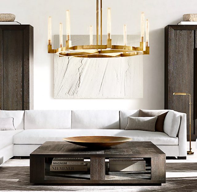 Люстра Restoration Hardware CANNELE ROUND