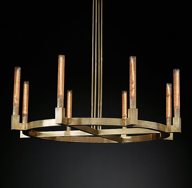 Люстра Restoration Hardware CANNELE ROUND