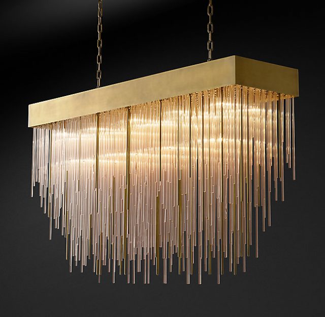 Люстра Restoration Hardware CASCADA LINEAR