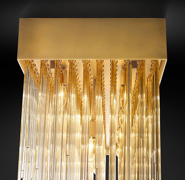 Люстра Restoration Hardware CASCADA LINEAR
