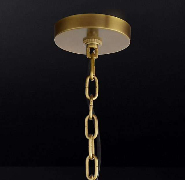 Люстра Restoration Hardware CATHEDRAL BRASS
