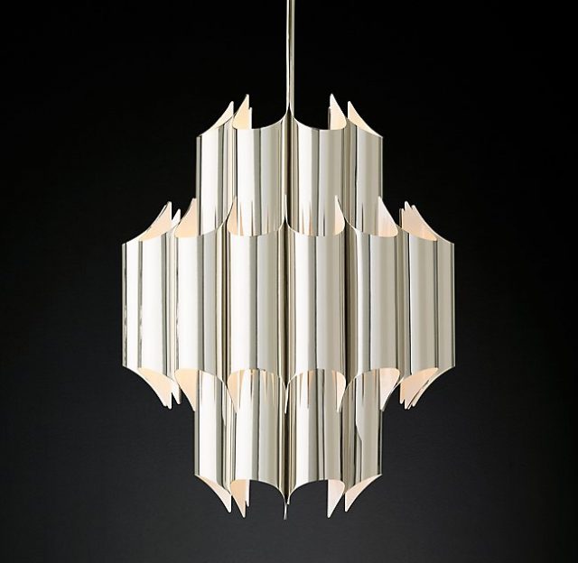Люстра Restoration Hardware CATHEDRAL BRASS