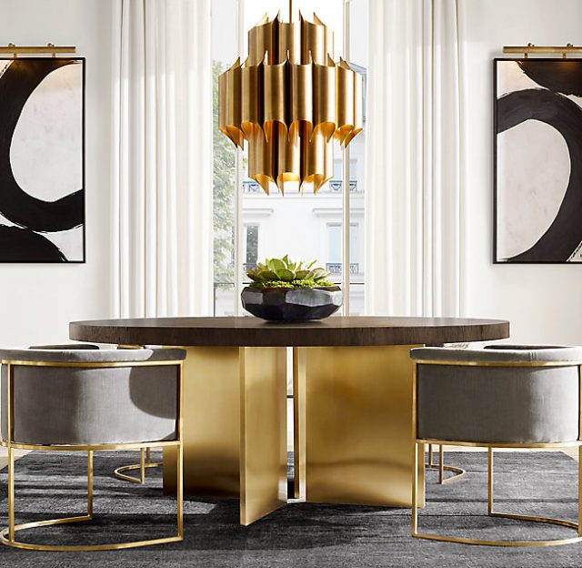 Люстра Restoration Hardware CATHEDRAL BRASS