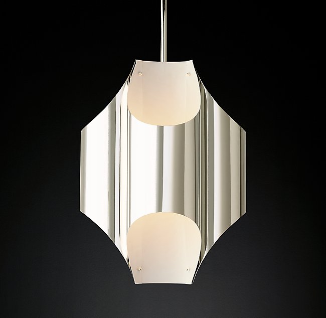 Люстра Restoration Hardware CATHEDRAL BRASS PENDANT