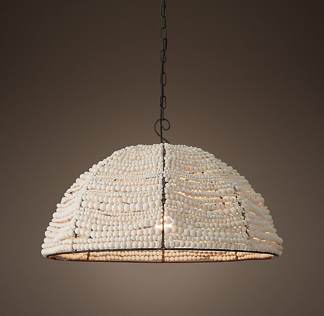 Люстра Restoration Hardware CLAY BEAD DOME