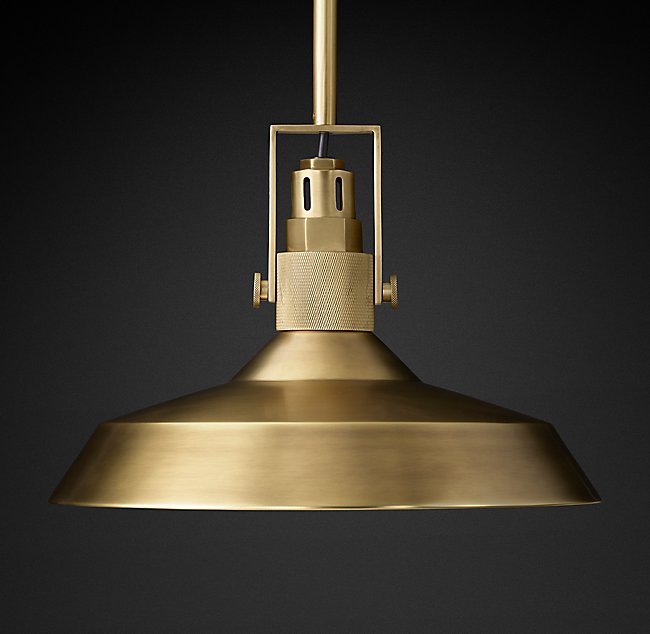 Люстра Restoration Hardware CONDORCET METAL SHADE