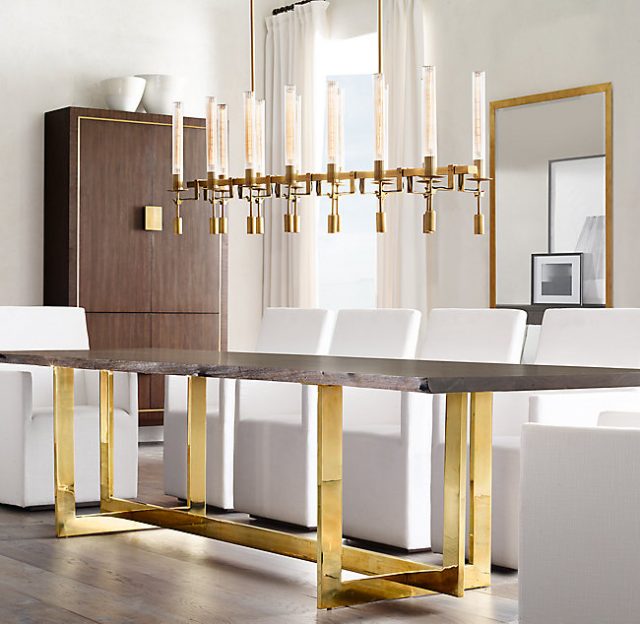 Люстра Restoration Hardware FONTANELLE LINEAR