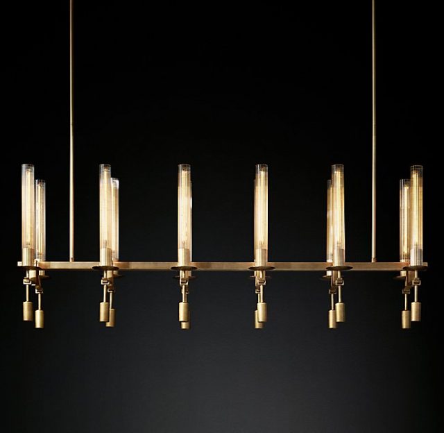 Люстра Restoration Hardware FONTANELLE LINEAR