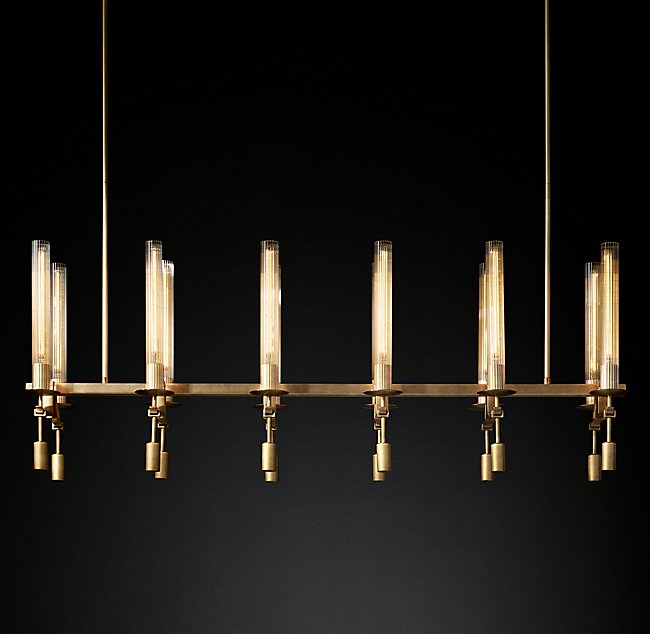 Люстра Restoration Hardware FONTANELLE LINEAR
