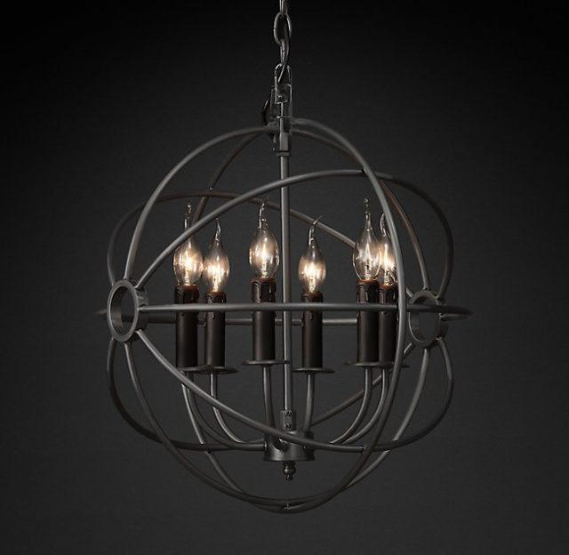 Люстра Restoration Hardware FOUCAULT'S ORB