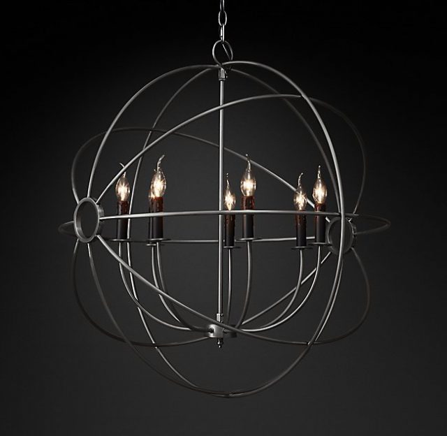 Люстра Restoration Hardware FOUCAULT'S ORB