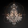 Люстра Restoration Hardware FOUCAULT'S ORB CLEAR CRYSTAL
