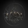 Люстра Restoration Hardware FOUCAULT'S ORB SMOKE CRYSTAL