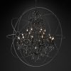 Люстра Restoration Hardware FOUCAULT'S ORB SMOKE CRYSTAL