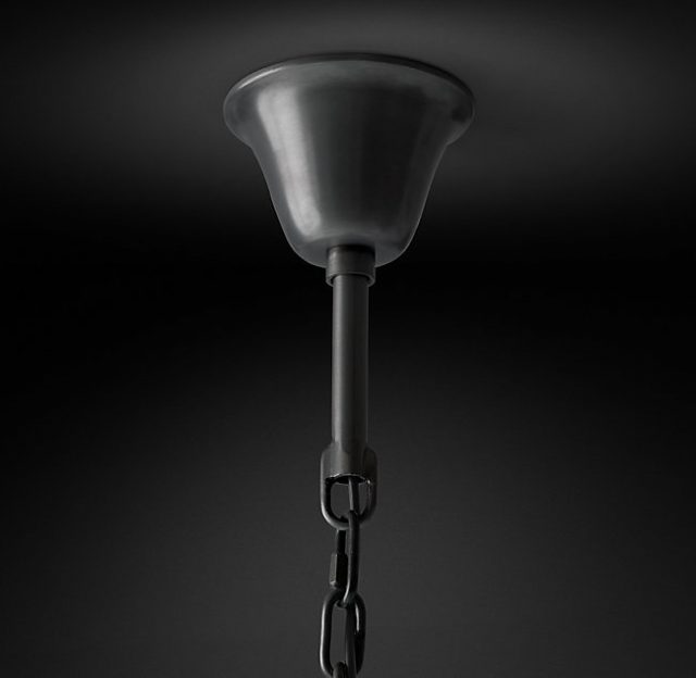 Люстра Restoration Hardware FOUCAULT'S ORB SMOKE CRYSTAL