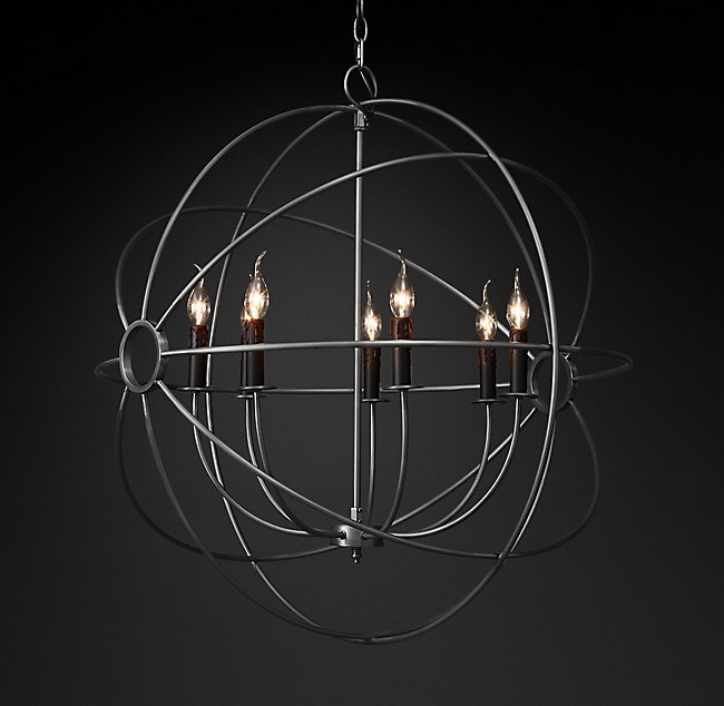 Люстра Restoration Hardware FOUCAULT'S ORB