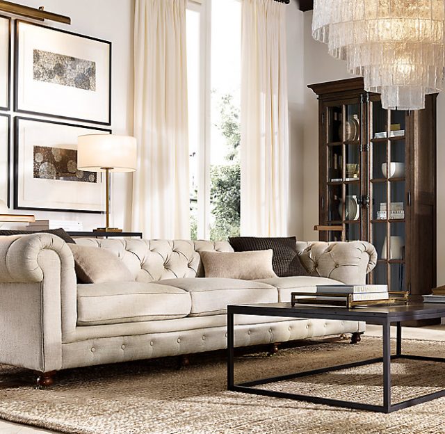Люстра Restoration Hardware GLACÉ ROUND