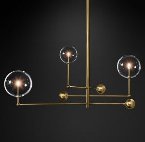 Люстра Restoration Hardware GLASS GLOBE MOBILE