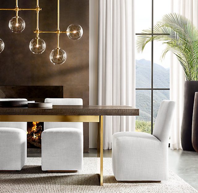 Люстра Restoration Hardware GLASS GLOBE MOBILE LINEAR