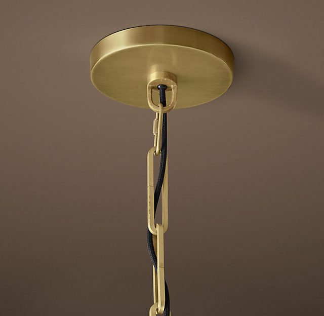 Люстра Restoration Hardware GRAND BRASS DOME