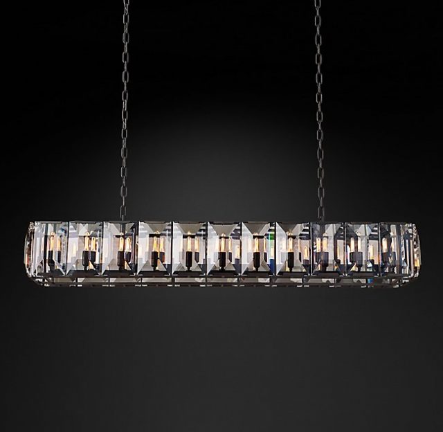Люстра Restoration Hardware HARLOW CRYSTAL RECT