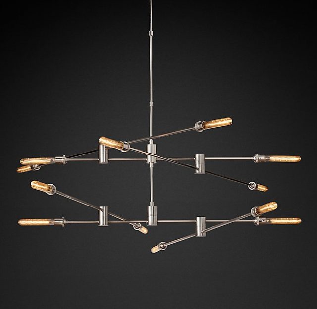 Люстра Restoration Hardware KINETIC 2-TIER
