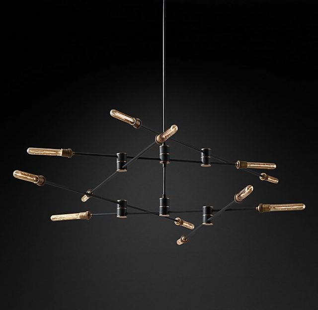 Люстра Restoration Hardware KINETIC 2-TIER