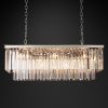 Люстра Restoration Hardware ODEON 1920S CLEAR GLASS FRINGE RECT