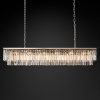 Люстра Restoration Hardware ODEON 1920S CLEAR GLASS FRINGE RECT