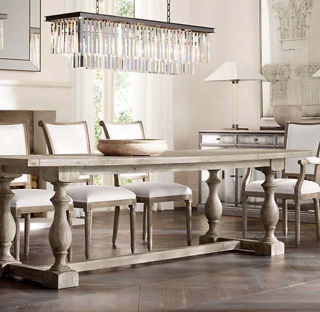 Люстра Restoration Hardware ODEON 1920S CLEAR GLASS FRINGE RECT