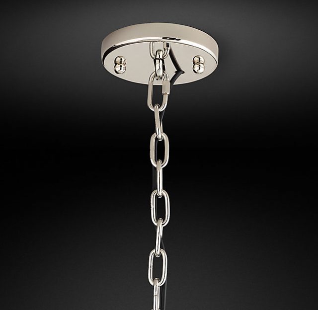 Люстра Restoration Hardware ODEON 1920S CLEAR GLASS FRINGE SQUARE