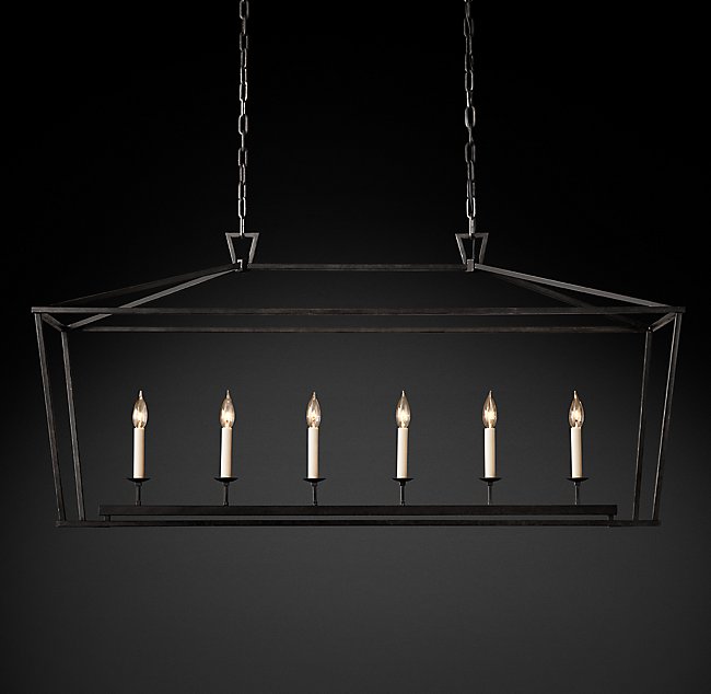Люстра Restoration Hardware OPENWORK 19TH C. ENGLISH LINEAR