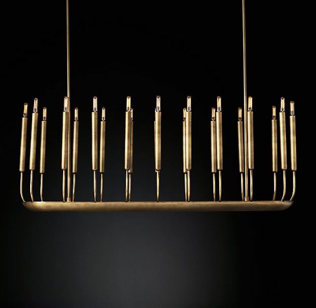 Люстра Restoration Hardware QUENOUILLES LINEAR