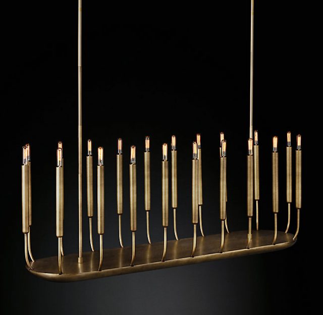 Люстра Restoration Hardware QUENOUILLES LINEAR