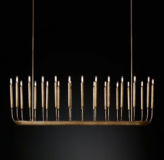 Люстра Restoration Hardware QUENOUILLES LINEAR