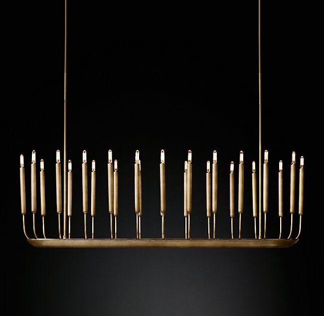 Люстра Restoration Hardware QUENOUILLES LINEAR