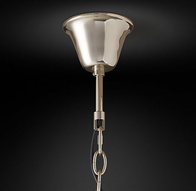 Люстра Restoration Hardware RHYS CLEAR GLASS PRISM ROUND