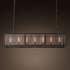 Люстра Restoration Hardware RIVETED MESH RECT